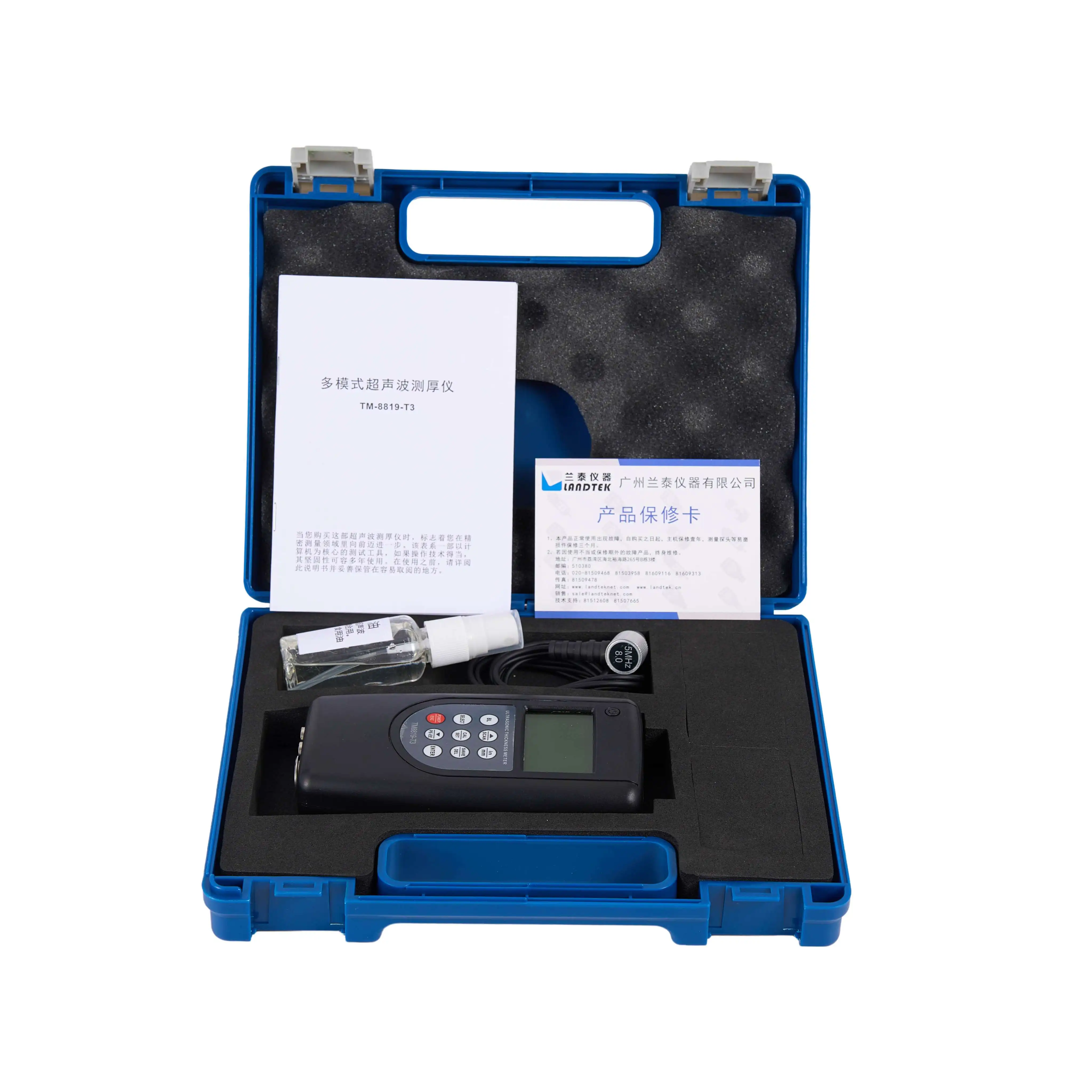 Ultrasonic Thickness Gauge | TM8819-T3 | Through Coating Measurement for Metal & Plastics - Thumbnail 3