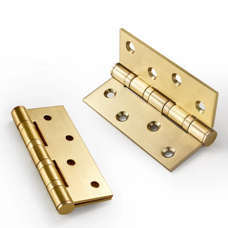 Duty 4 Inch Door Hinges | 3mm Thick Stainless Steel | Mute Bearing for Strong Load - Thumbnail 4