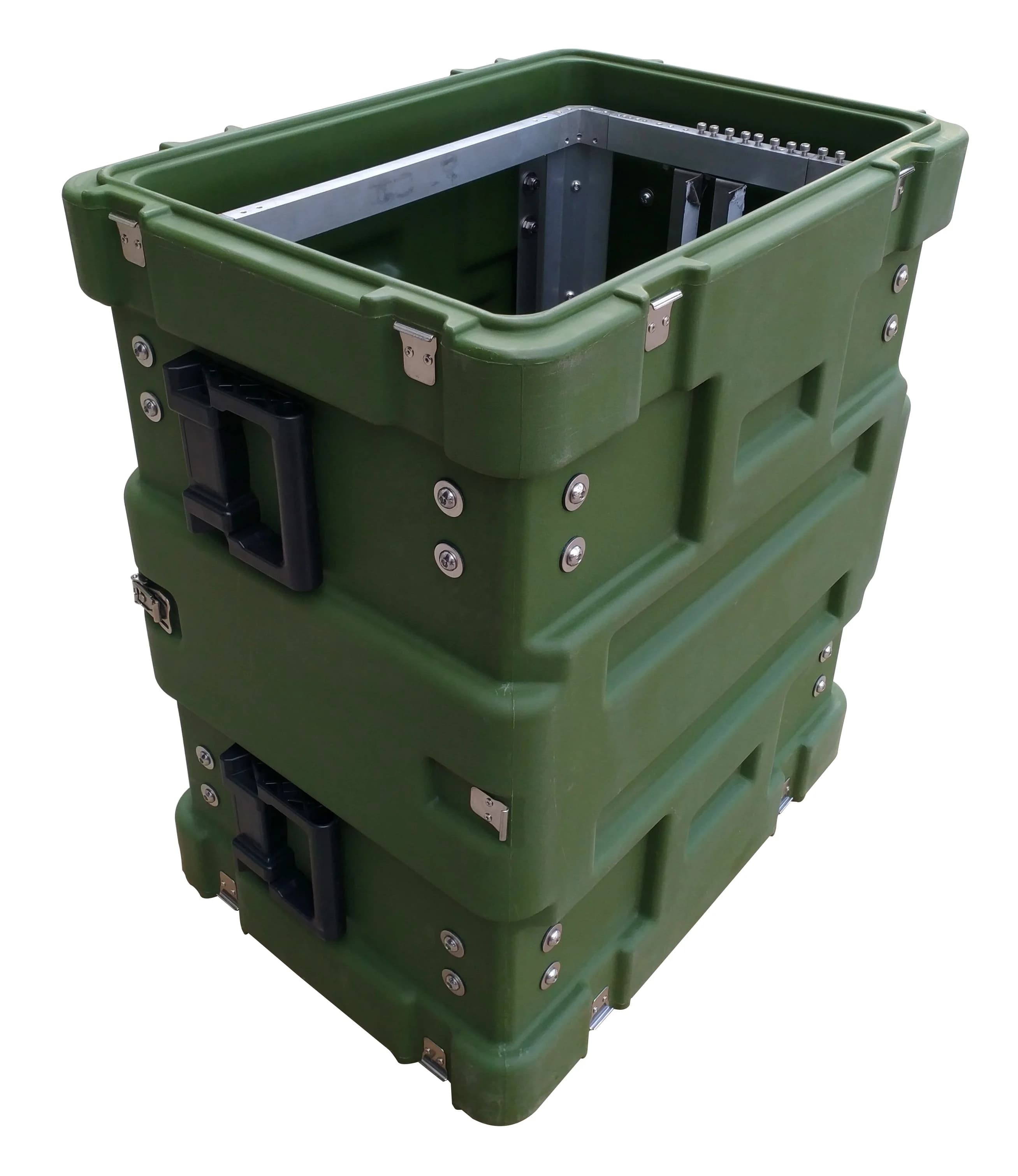 6U Shockproof Rack Case | 19-Inch Flight Server Enclosure | Heavy-Duty Protection - Thumbnail 4