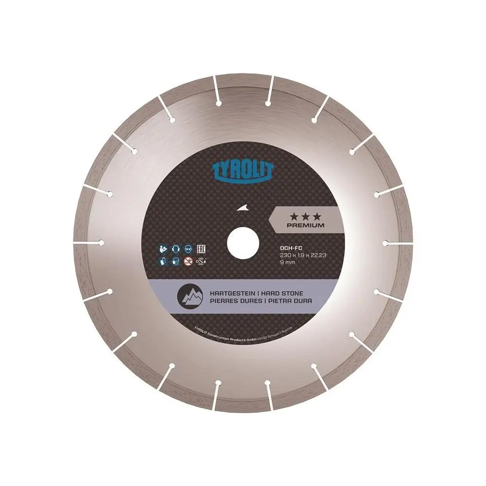 Diamond Cutting Disc 125mm | Premium DCH FC | 22.23mm Bore for Concrete - Thumbnail 2