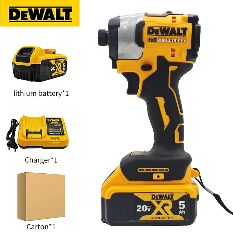 DeWalt DCF850 Brushless Impact Driver | High-Torque Performance | Cordless Power Tool - Thumbnail 6