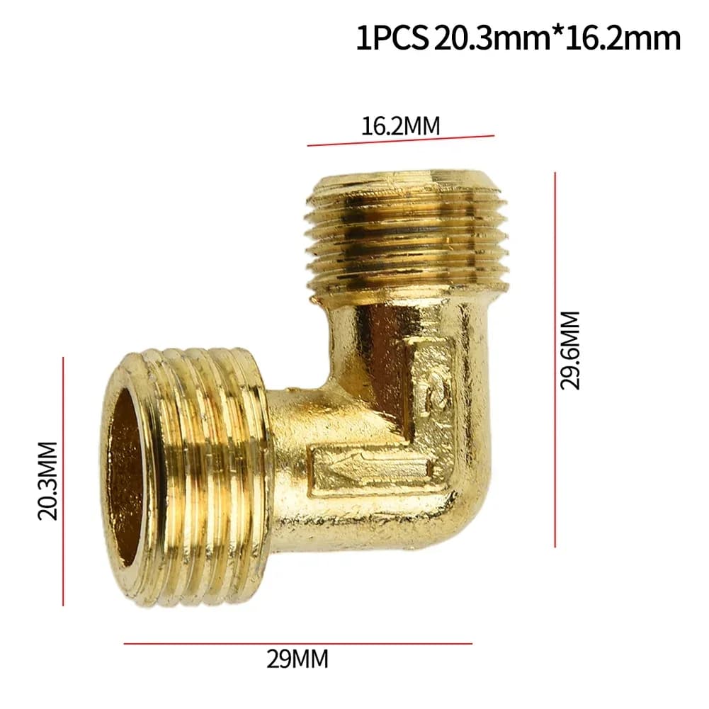 90-Degree Right Angle Air Fitting | Unidirectional Valve | Oil-Free Compressor Elbow - Thumbnail 5