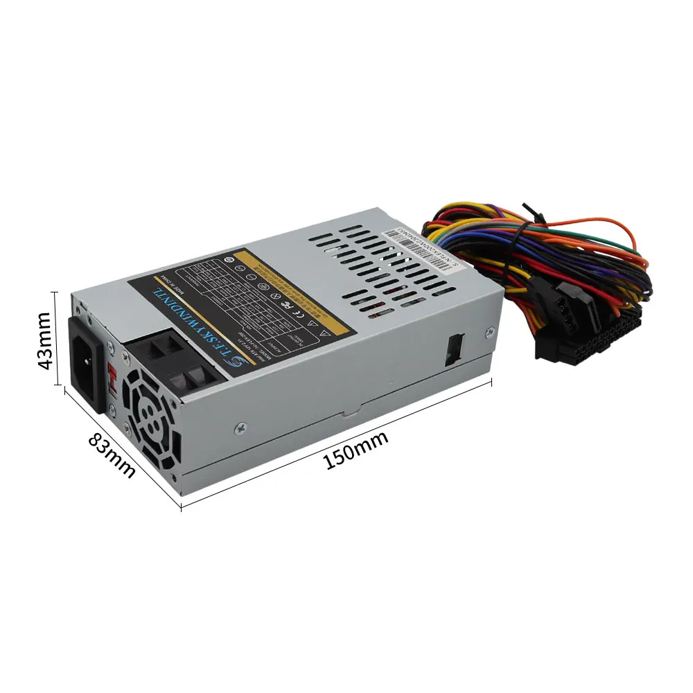 1U Server Power Supply | 200W-300W ATX PSU | 110V/220V Auto-Switching for NAS & Desktop PCs - Thumbnail 4