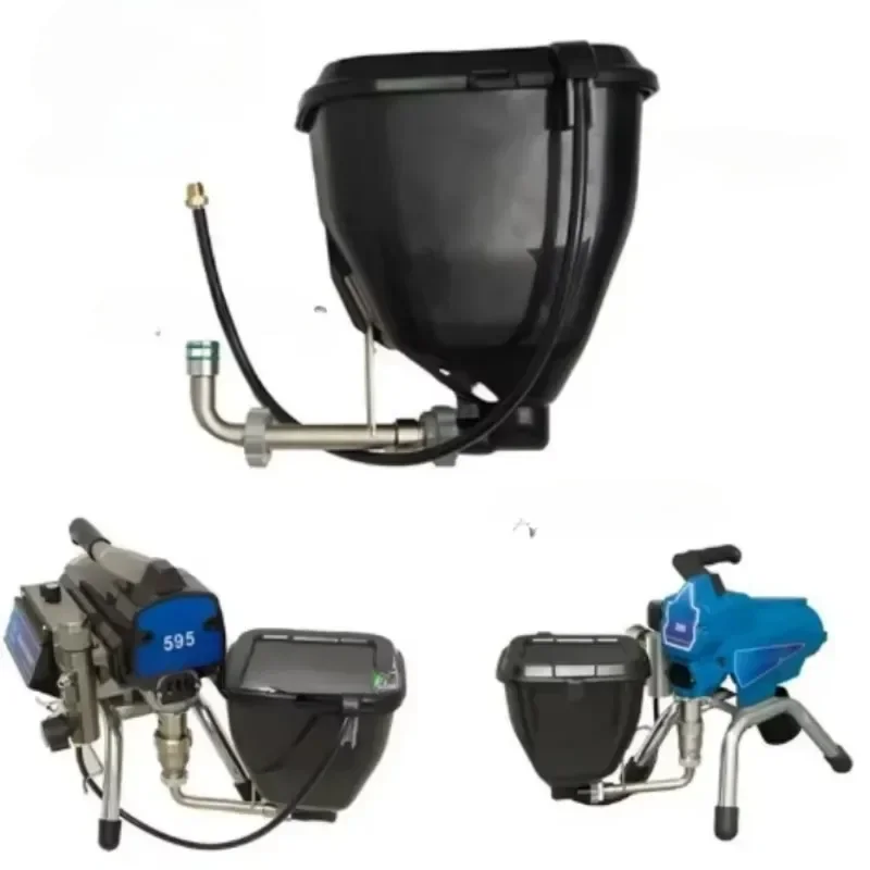 6L Hopper for Airless Paint Sprayer | 1.5 Gal Capacity | Compatible with Finish Pro Sprayers - Thumbnail 3