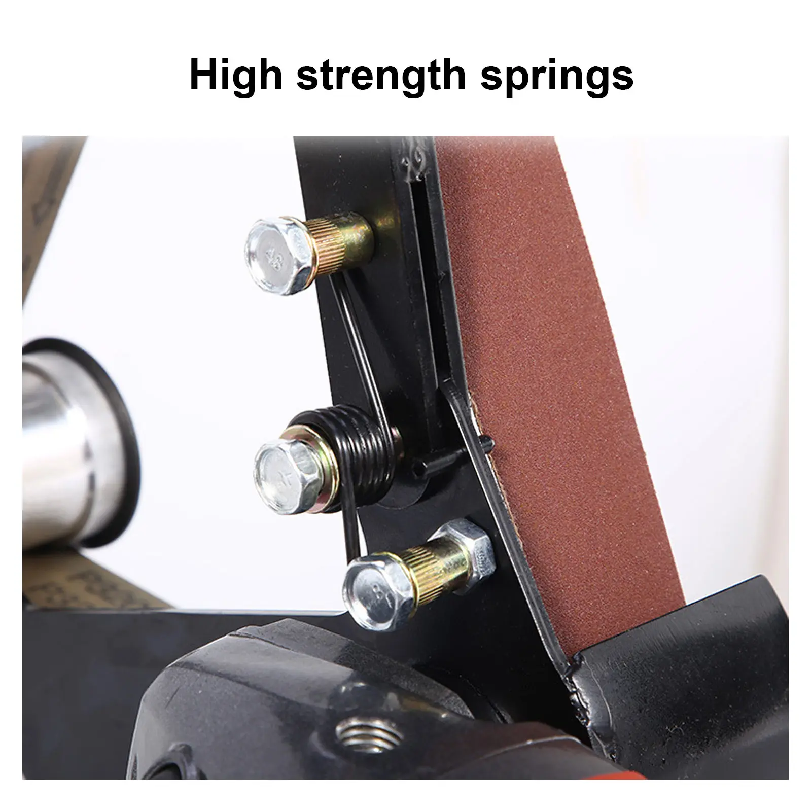 Mini Belt Sander | Precision Tube & Pipe Polisher | Compact DIY Grinding Tool - Thumbnail 5