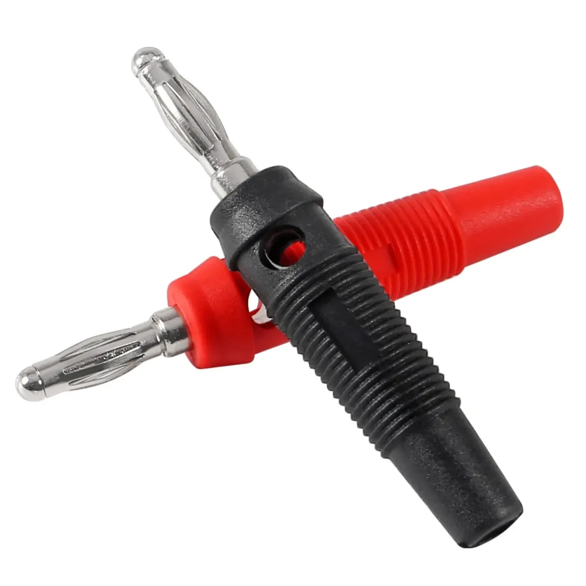4mm Banana Plugs | 10-Pack High-Current 32A Connectors | Stackable Speaker Cable Adapters - Thumbnail 2