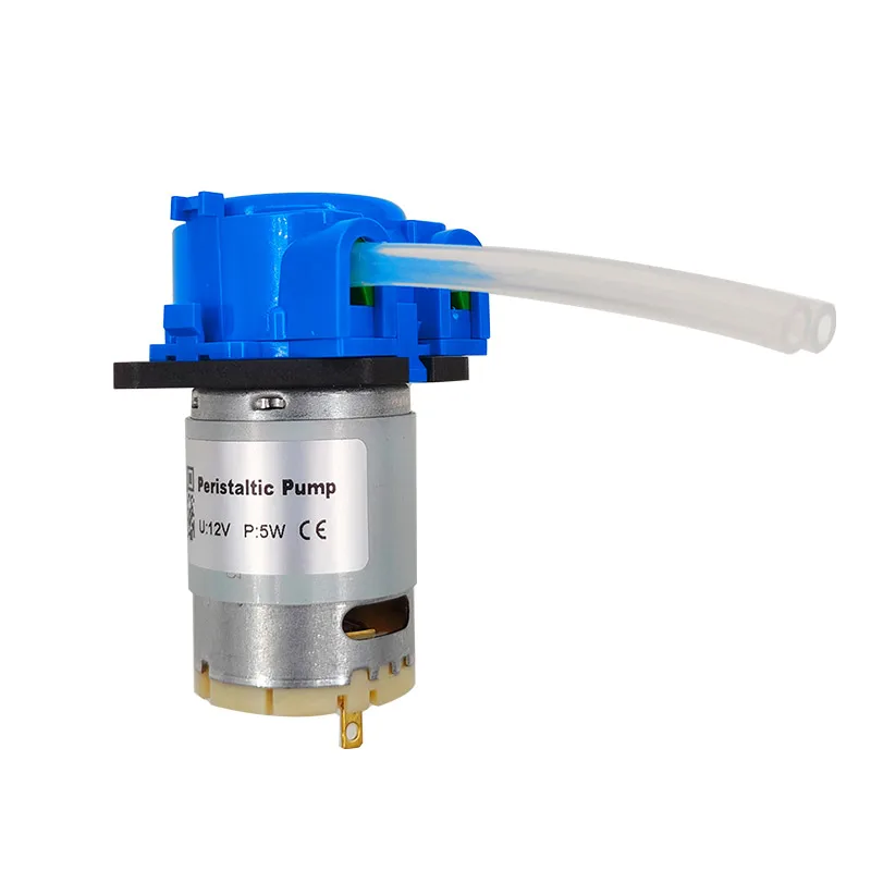12V Peristaltic Pump | 5W Self-Priming Micro Circulation | Silicone Tube Chemical Transfer - Thumbnail 4