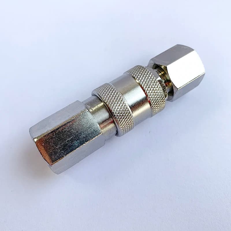 Quick-Release Air Fitting | High-Flow Pneumatic Coupling | Compressor Hose Connector - Thumbnail 4