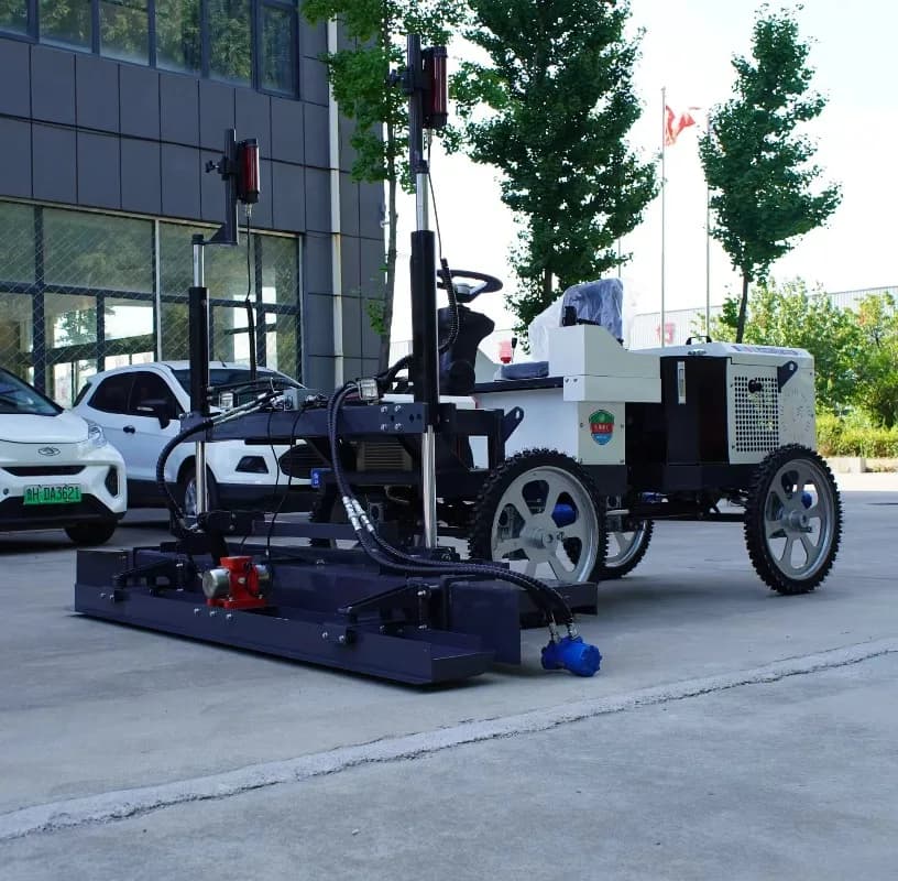 Concrete Laser Screed Machine | Engine-Powered for High-Precision Road & Floor Leveling - Thumbnail 5