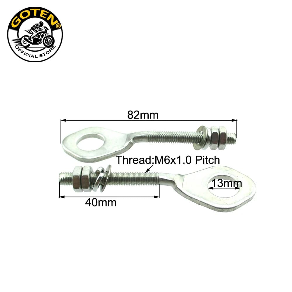 Chain Adjuster Tensioner Bolts | For Honda Monkey Z50 & Skyteam | Easy Installation - Thumbnail 2