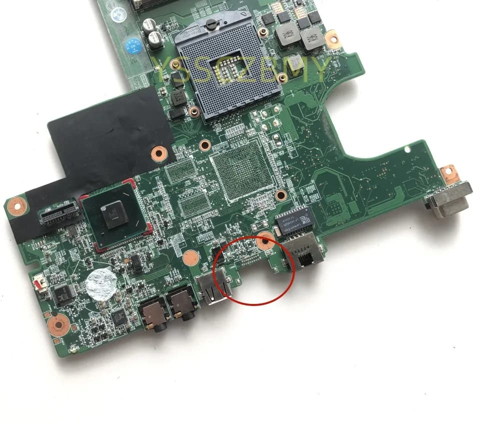 HP CQ43 CQ57 Laptop Motherboard | HM65 Chipset | Compatible with i3 i5 CPU | Tested OK - Thumbnail 3
