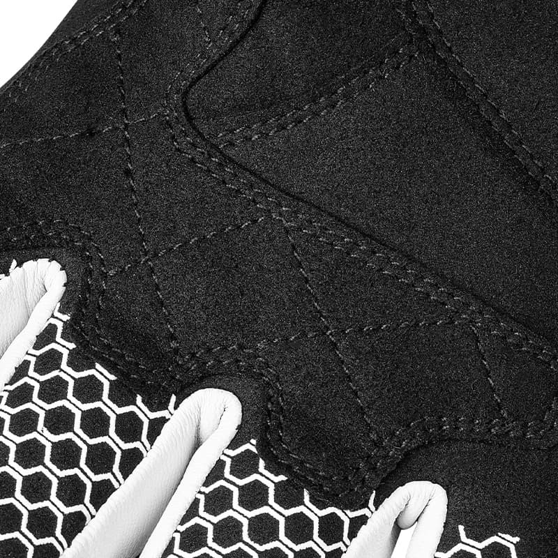 Motorcycle Riding Gloves | Leather with Carbon Fiber | Waterproof Touchscreen Warmth - Thumbnail 4