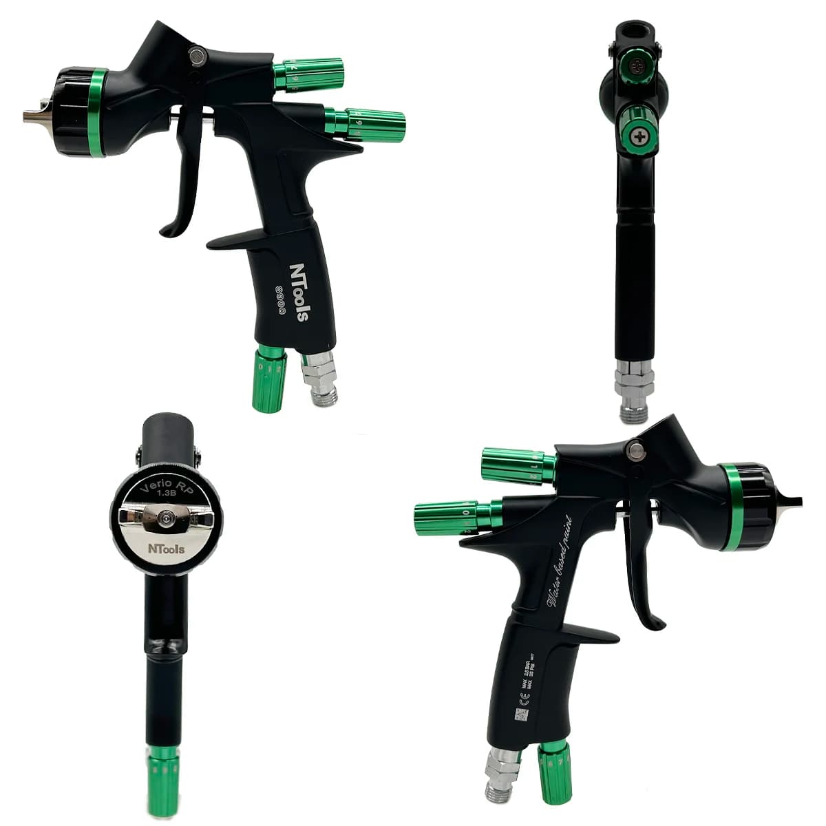 Paint Spray Gun Kit | 1.3mm Nozzle & 600cc Cup | Easy to Use for Cars, Walls & Home Projects - Thumbnail 4