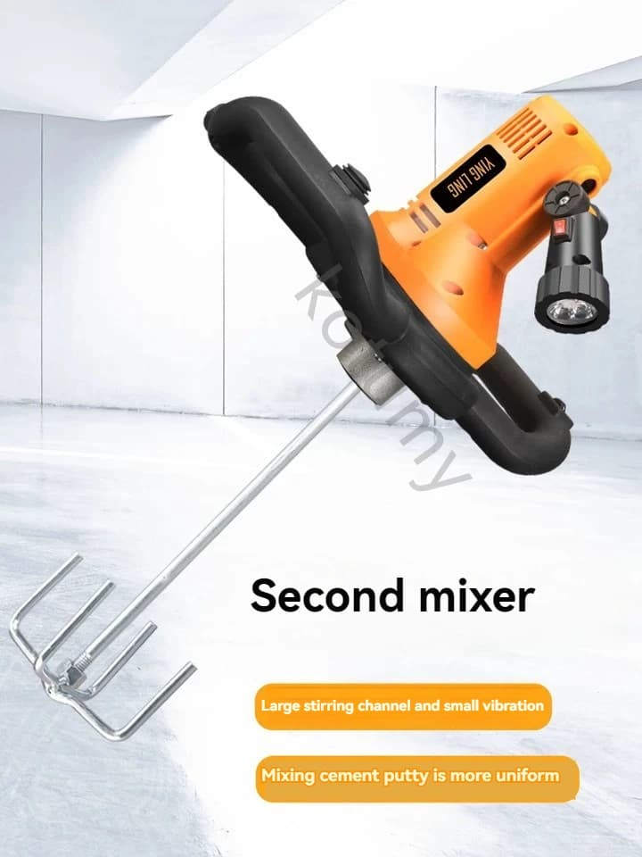 Wall Finishing Trowel | Electric Plaster & Concrete Polisher | Smoothing Power Tool - Thumbnail 5