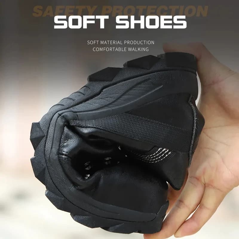 Toe Work Sneakers | Indestructible & Puncture-Proof | Men's Safety Protective Shoes - Thumbnail 5