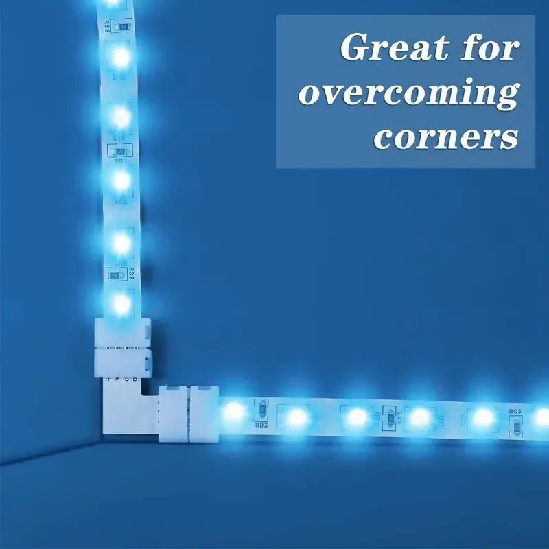LED Strip Connectors | Gapless Solderless Extension for 5050 & 2835 SMD Strips - Thumbnail 3