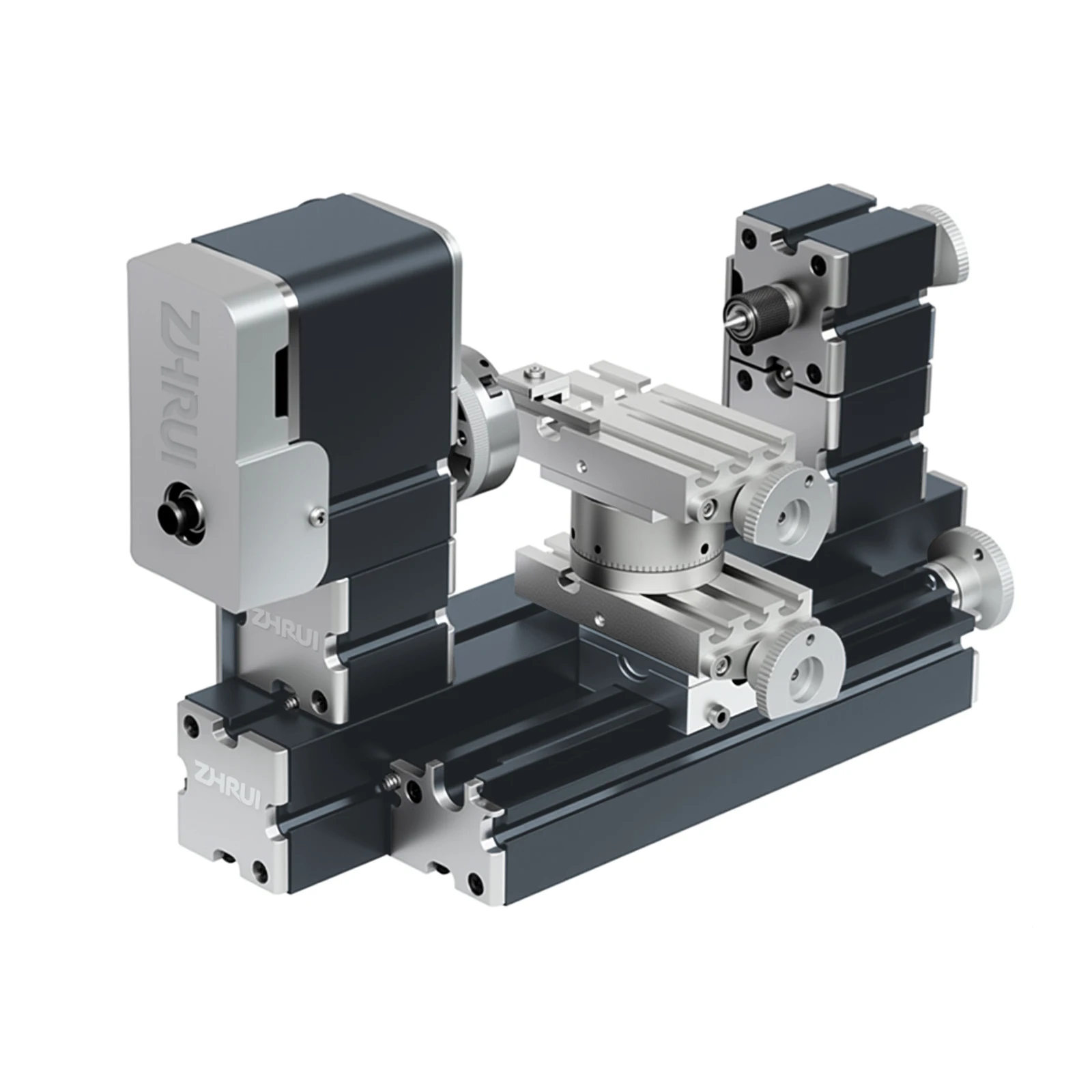 Mini Metal Lathe | 60W High-Power Motor | 12000 RPM for Wood & Soft Metals - Thumbnail 4