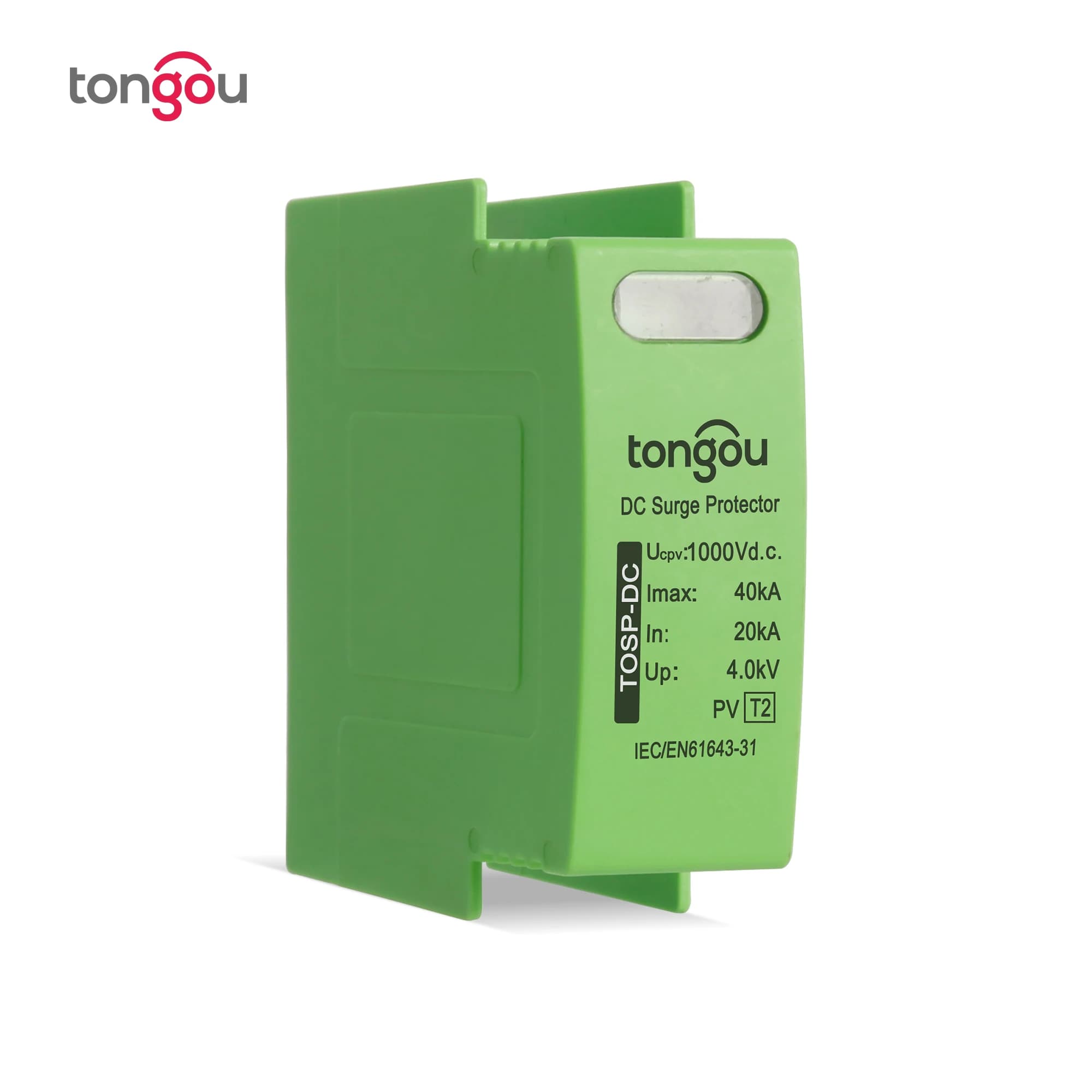 2-Pole DC Surge Protector for Solar Systems | 1000V, 20-40kA Lightning Protection - Thumbnail 2