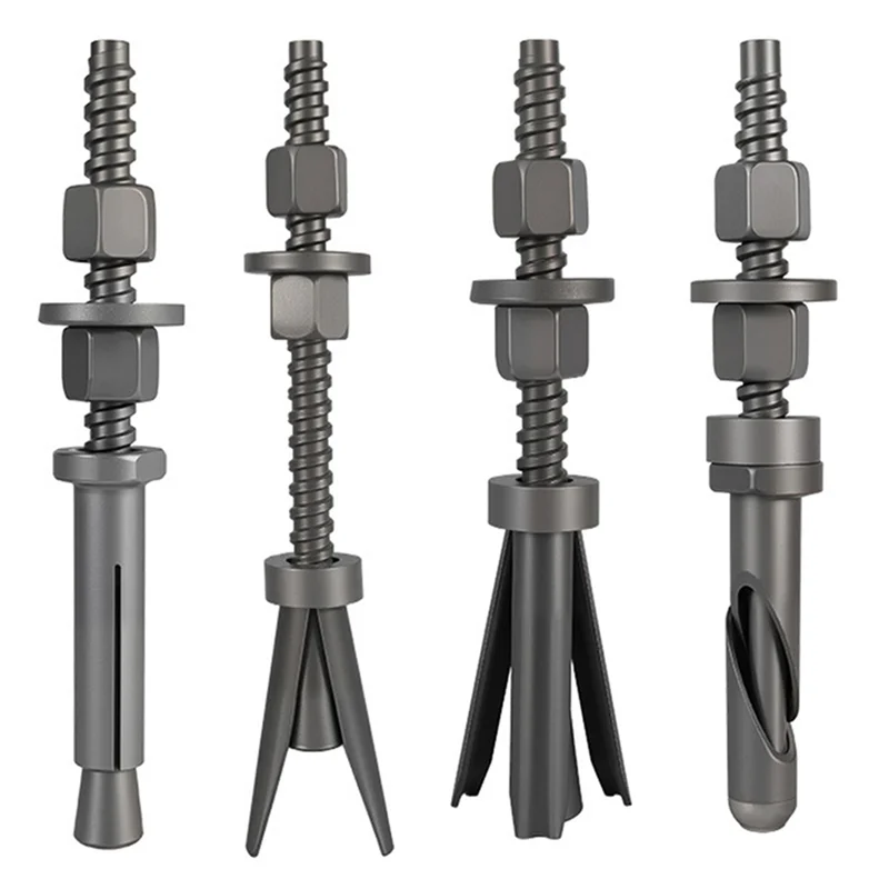 Drill Accessories Kit | Reusable Internal Expansion Bolt | Fixed & Detachable Bracket Design - Thumbnail 5