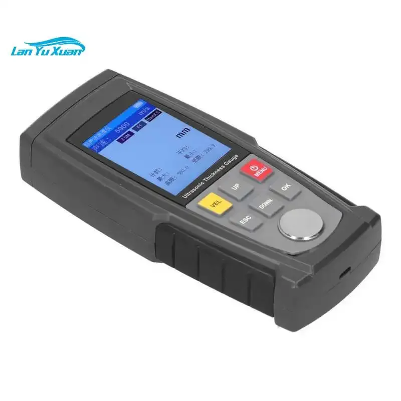 Ultrasonic Thickness Gauge | WT130A Meter for Metal & Glass | Precision Measuring Tool - Thumbnail 6