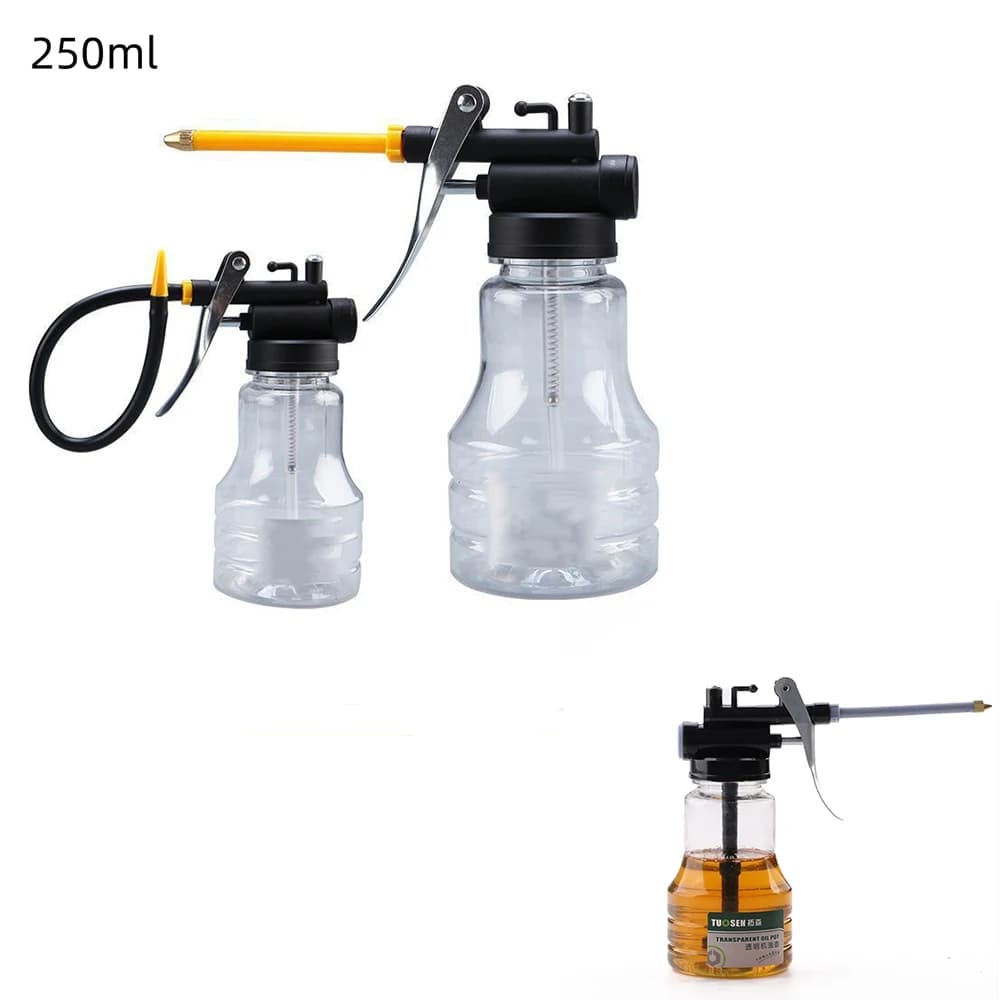 250ml Oil Can & Hose Kit | High-Pressure Grease Gun Accessory | Precision Oiler & Injector - Thumbnail 2