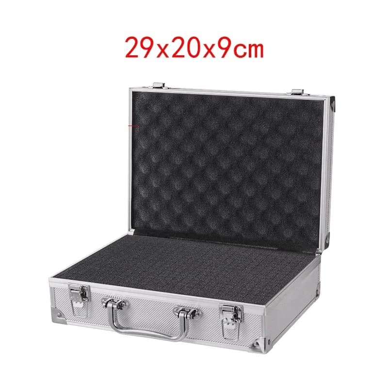 Safety Equipment Toolbox | Impact Resistant Case with Sponge | Professional Instrument Storage - Thumbnail 4