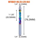 WTUD2F-D6.35-L28-DLC