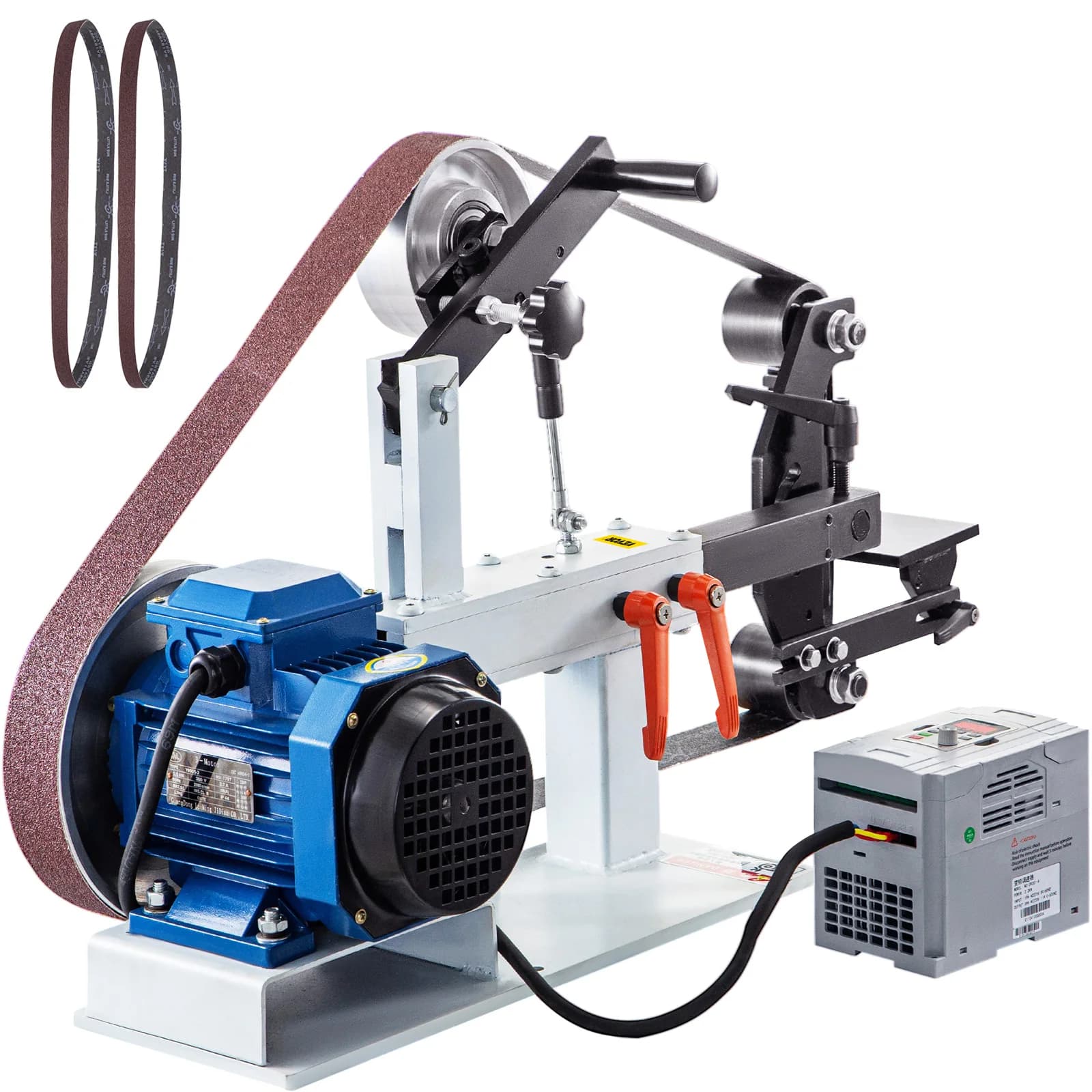 2x82 Inch Belt Grinder | 1.5KW 3-Mode Electric Sander | Tool & Knife Polishing Machine - Thumbnail 2