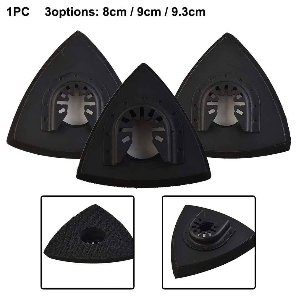 Oscillating Tool Sanding Pads | 80/90/93mm Quick-Change | Loop Hook & Loop Sandpaper - Thumbnail 2