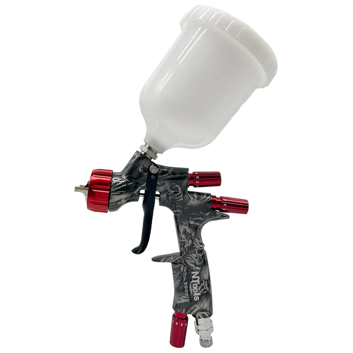 Paint Spray Gun Kit | 1.3mm Nozzle & 600cc Cup | Easy to Use for Cars, Walls & Home Projects - Thumbnail 2