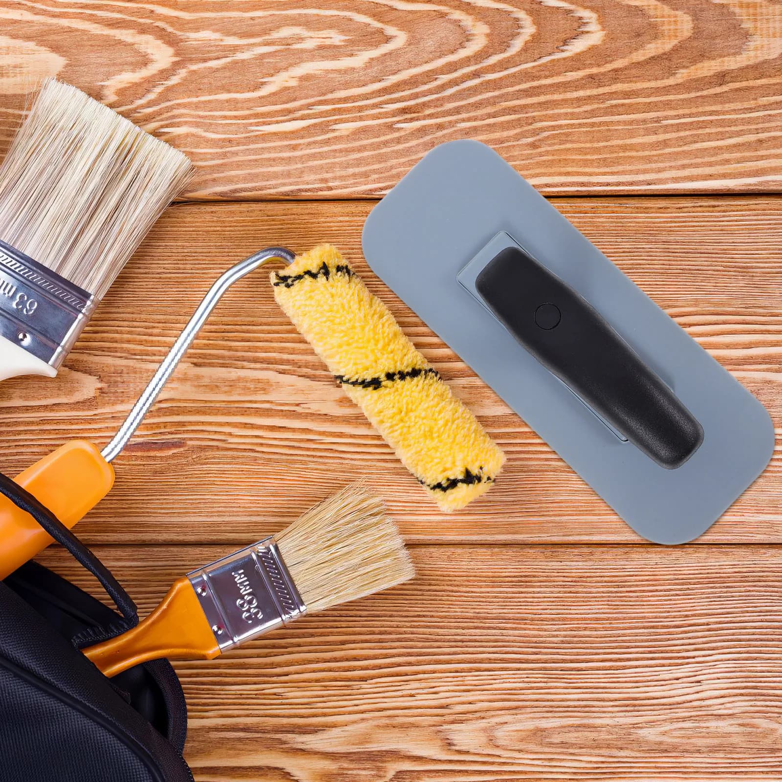 4-Inch Finishing Trowel | Ultra-Smooth Wall & Drywall Tool for Flawless Plastering - Thumbnail 2