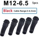 M12-6.5 BK 5pcs