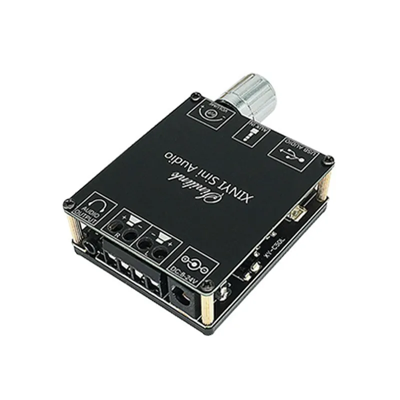 Bluetooth 5.0 Stereo Amplifier | 2x50W Class D Power | Hi-Fi Wireless Audio System - Thumbnail 7