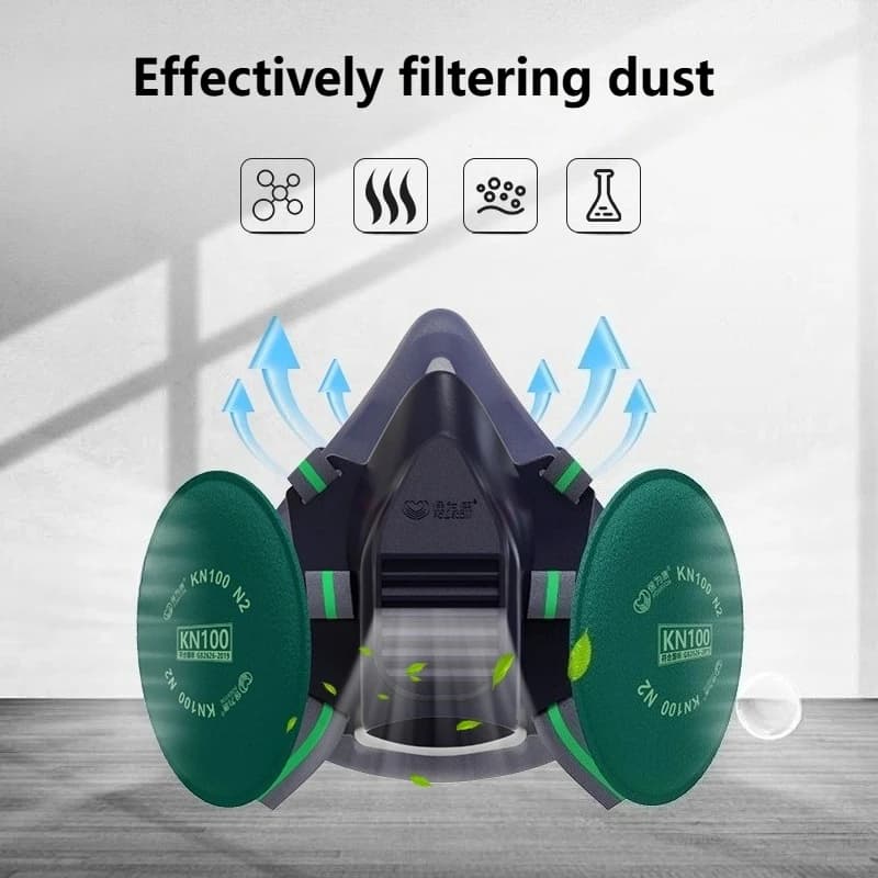 Anti-Particle Respirator | Industrial Dust Mask for Advanced Respiratory Protection - Thumbnail 3