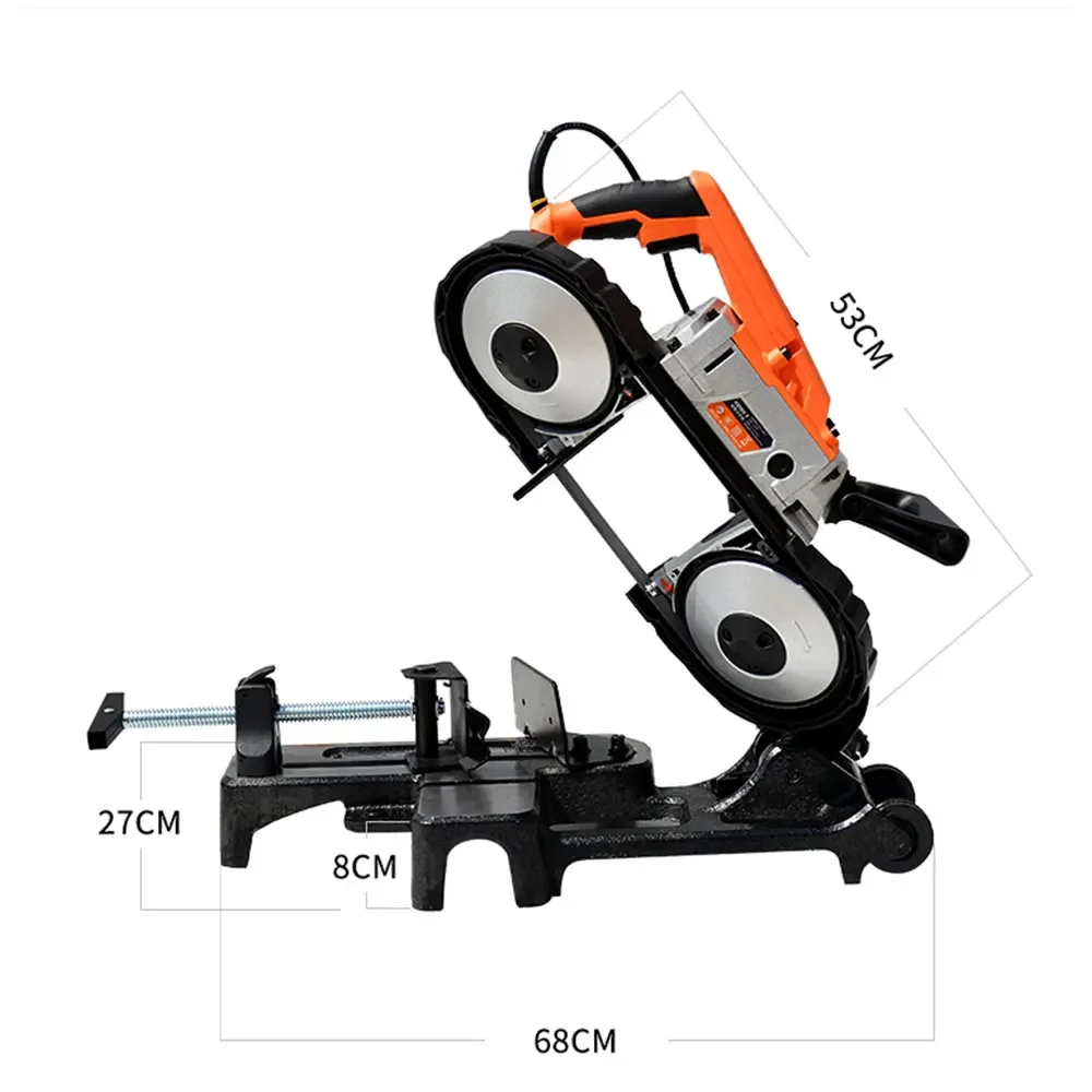 Portable Band Saw | Horizontal & 45° Metal Cutting | Multi-Function Handheld Tool - Thumbnail 6