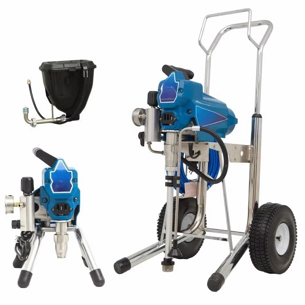 Automatic Paint Sprayer | Large High-Pressure Airless Machine | Latex & Coating Professional Spray Gun - Thumbnail 2