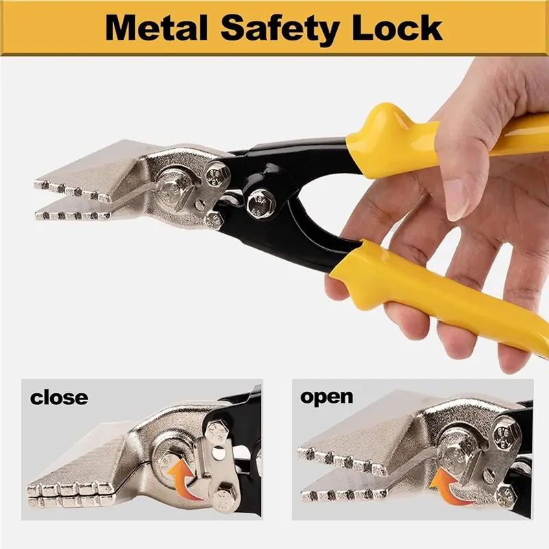 ABYP Straight Jaw Bender Metal Forging Tool, 3 Inch Hand Seamer For Sheet Metal, Ideal For HVAC& DIY Projects - Thumbnail 4