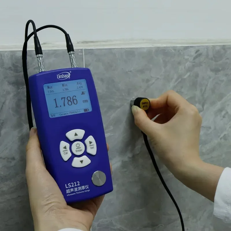 Ultrasonic Thickness Gauge | LS211 Series | Precision Metal & Pipe Wall Tester - Thumbnail 7
