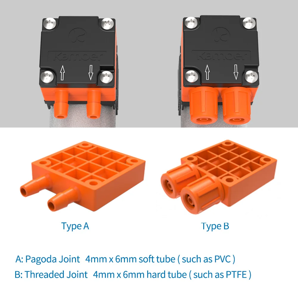 Flow Diaphragm Pump | 400ml/min 12V/24V DC | Lab & Waste Water Applications - Thumbnail 3
