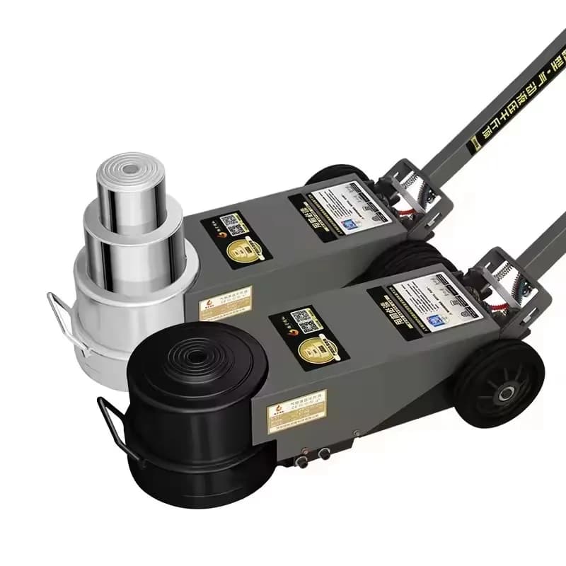Heavy-Duty Air Jack | 30-100 Ton Capacity | Pneumatic Hydraulic Lift for Trucks & Buses - Thumbnail 4