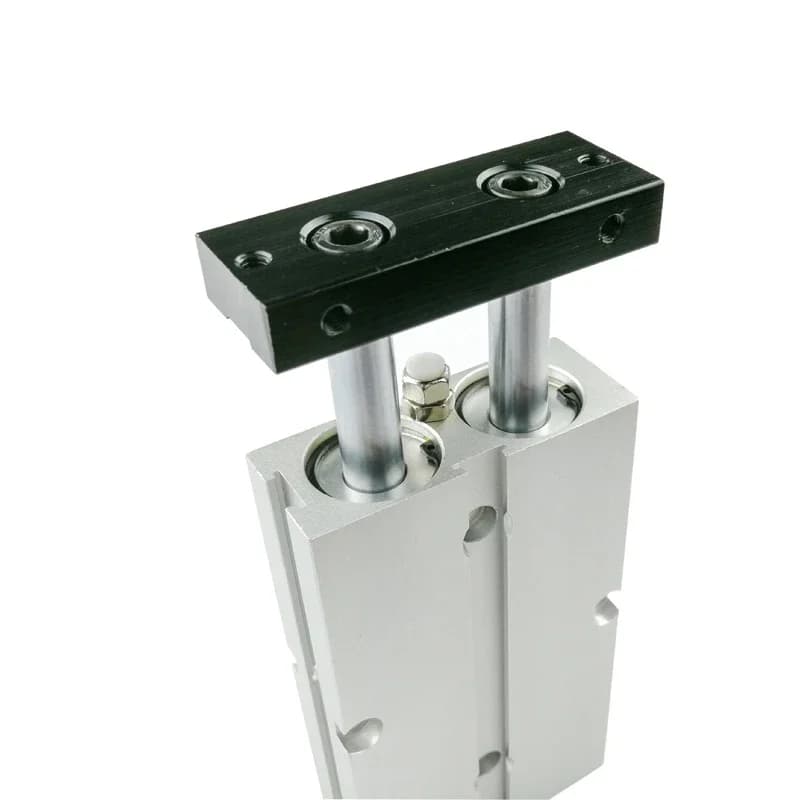 Double-Rod Pneumatic Cylinder | Aluminum Alloy | 10-32mm Bore | 30-75mm Stroke - Thumbnail 5