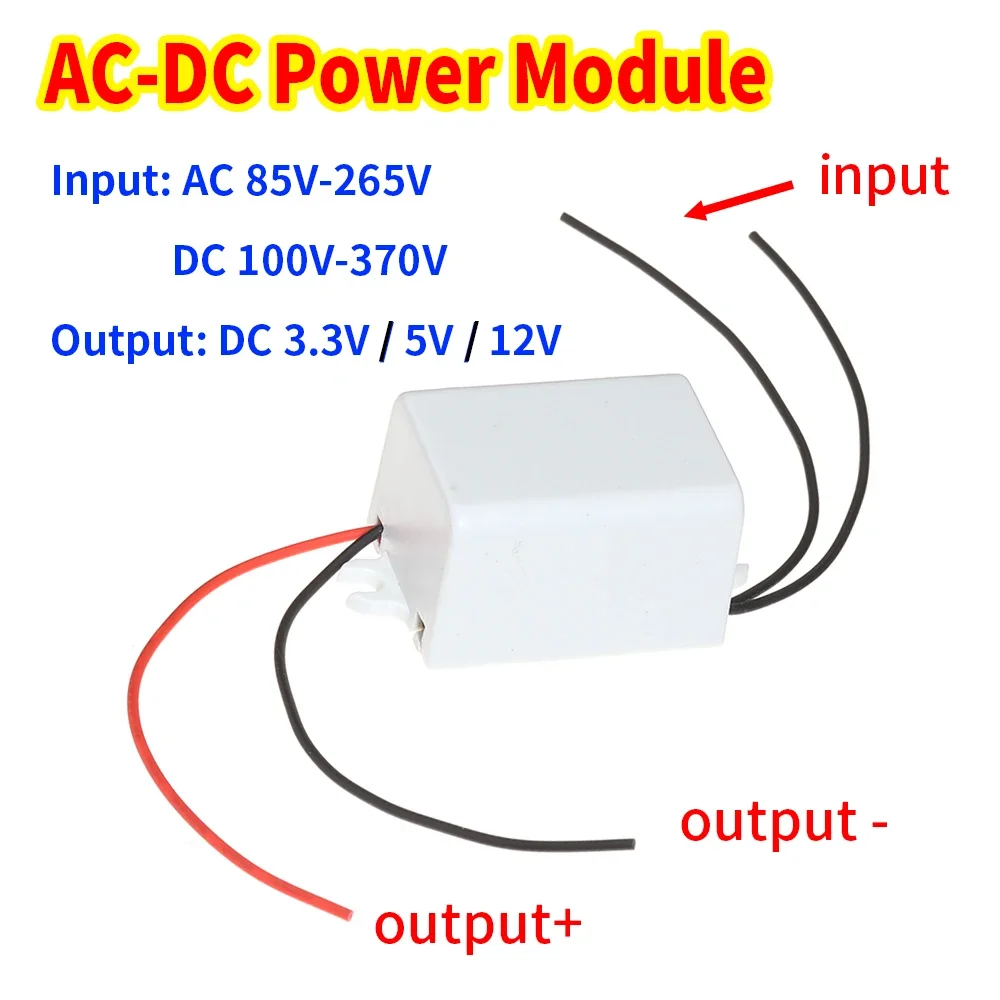 AC/DC Power Supply Module | 110-230V to 3.3V/5V/12V | 4.8W Isolated Voltage Stabilizer - Thumbnail 2
