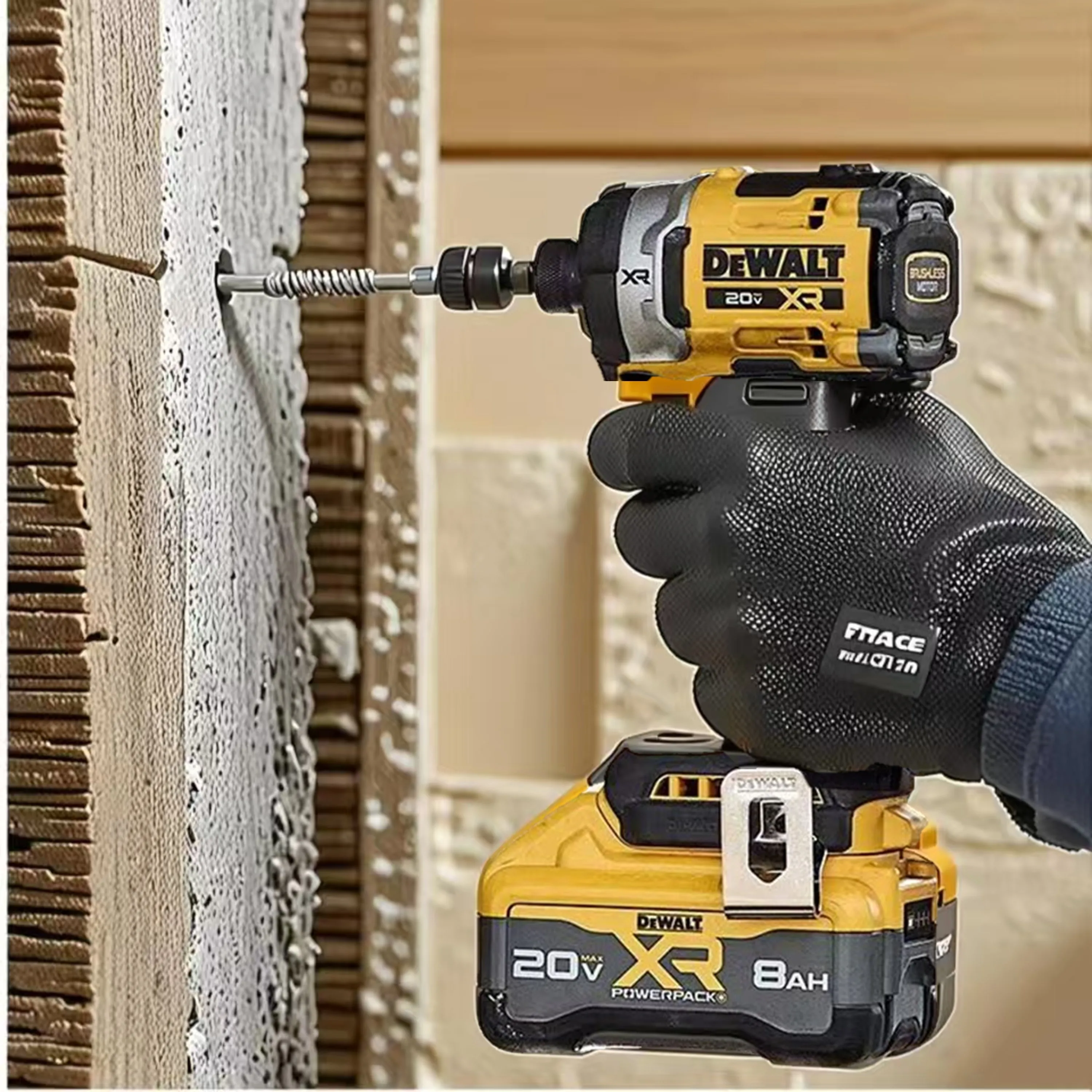 DEWALT DCF850 Impact Driver Electric Driver 20V Lithium Battery Brushless battery screwdrivers High Torque tools 공구 No battery - Thumbnail 5