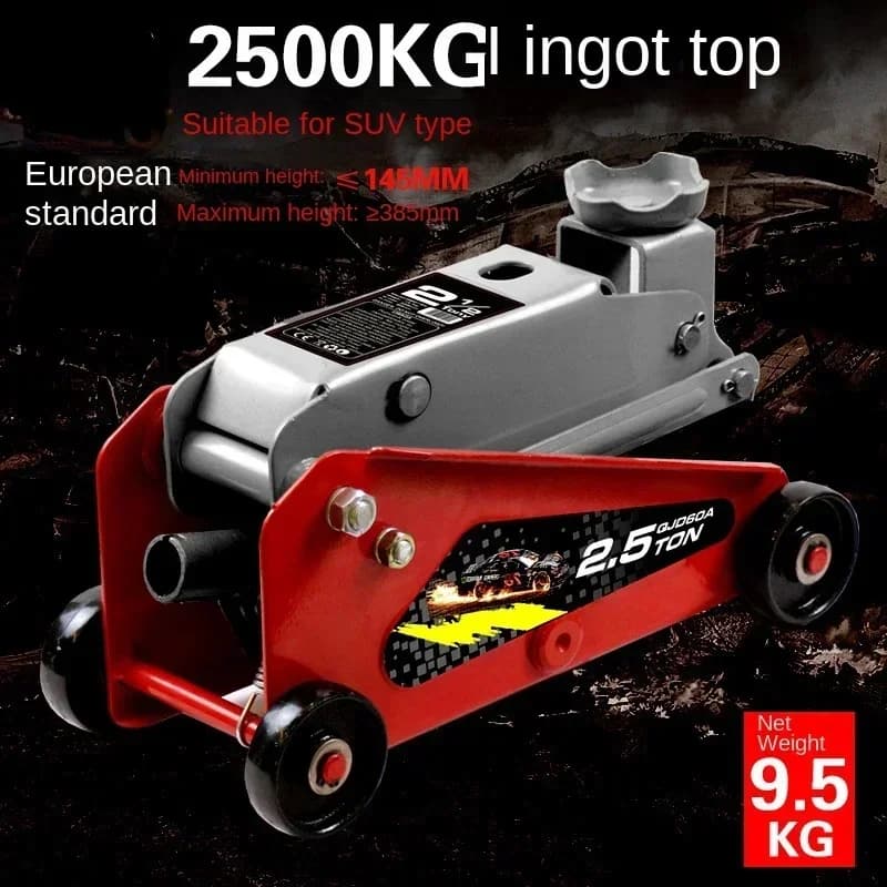 2-Ton Hydraulic Car Jack | SUV & Sedan Mounted Lift System | Heavy-Duty Vehicle Recovery - Thumbnail 3