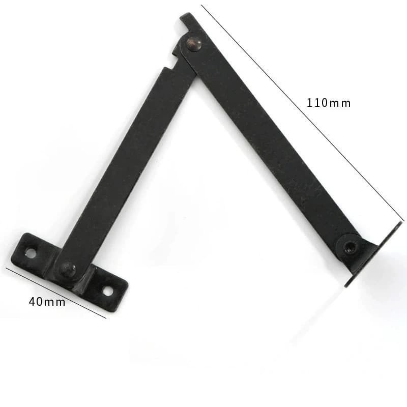 Steel Lift Up Stay Support Hinge | 2pcs Set | Long Service Life for Kitchen Cupboards - Thumbnail 6