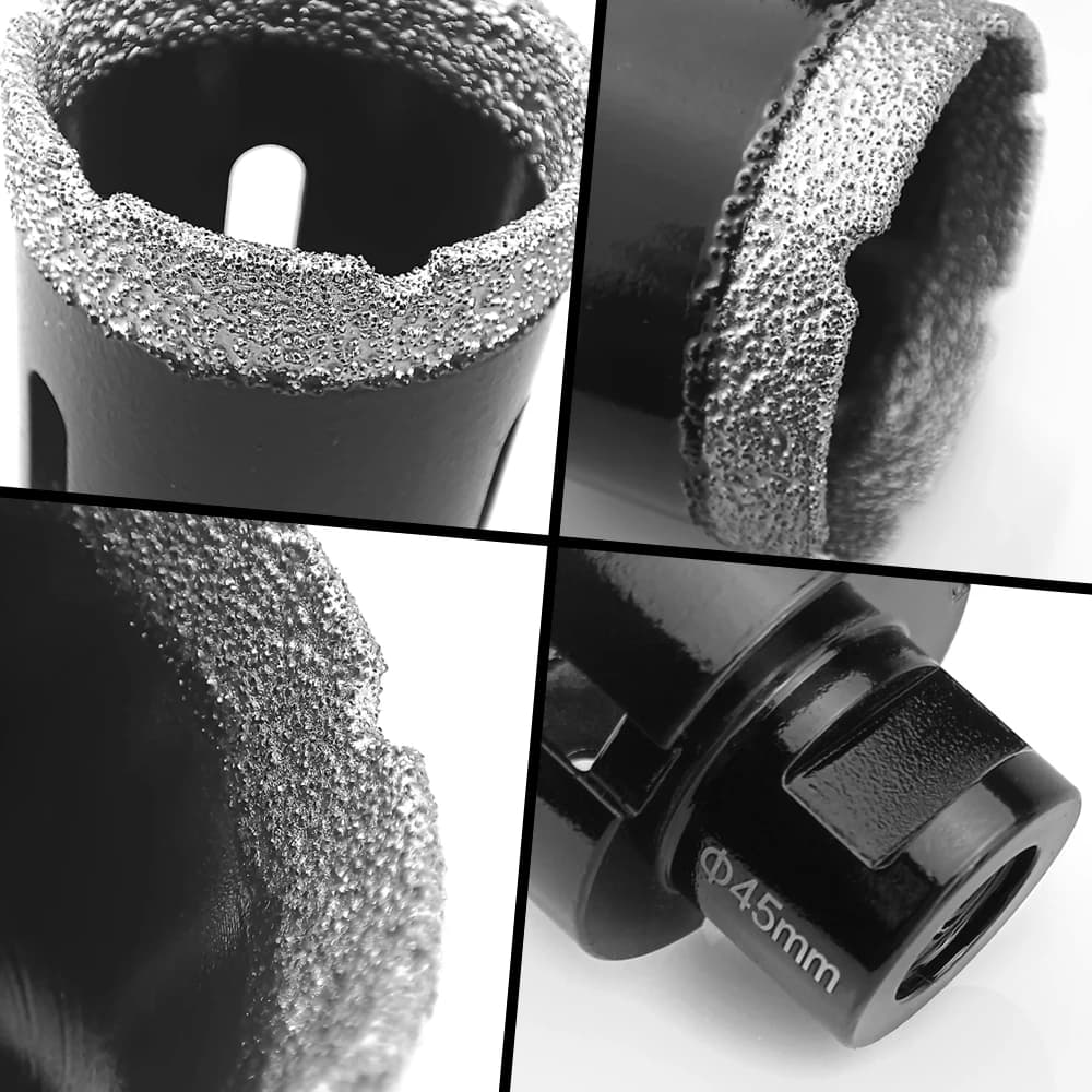 Diamond Drill Bit Set | 6-Piece M14 Thread | For Porcelain, Granite & Marble - Thumbnail 5