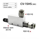 CV-15 w 8 Fitting