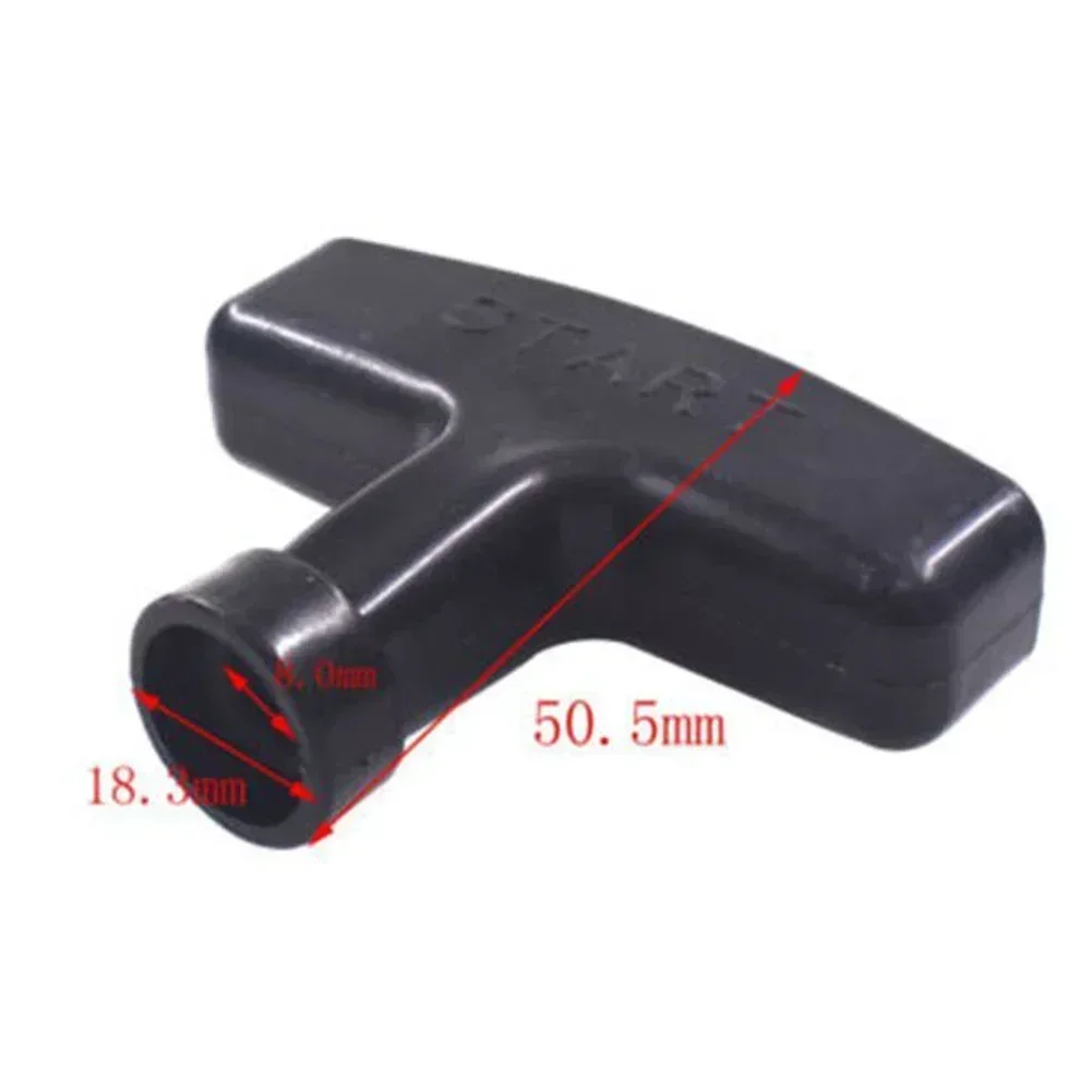 Recoil Starter Handle | Durable Pull-Start Replacement for Lawn Mowers & Generators - Thumbnail 4