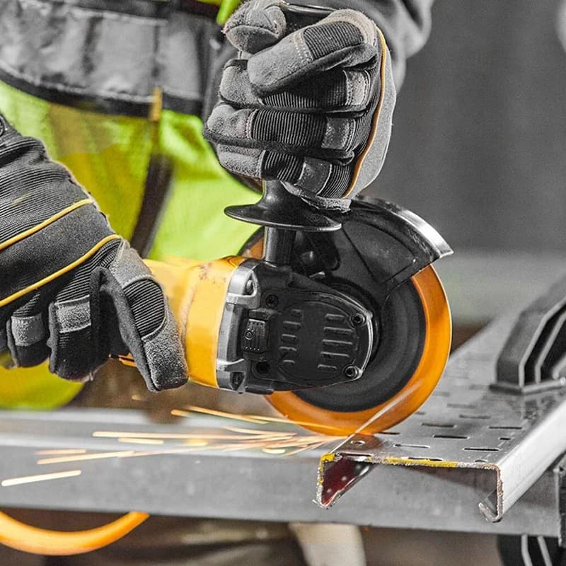 DEWALT DCG406 Brushless Angle Grinder | 4-1/2 Metal Cutting | Recoil Brake & Maglev Motor - Thumbnail 3