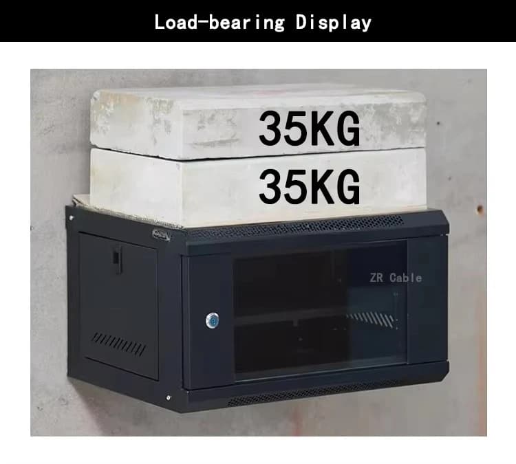 19-Inch Server Rack Cabinet | 2U to 18U Wall Mount | DDF Network & Data Center Solution - Thumbnail 4